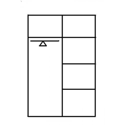 Skriňa REA Houston UP 1