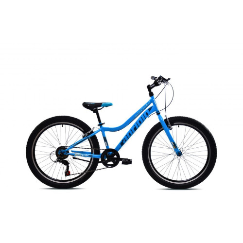 DETSKÝ BICYKEL CAPRIOLO DIAVOLO 400 24"/12" MODRO-ČIERNY