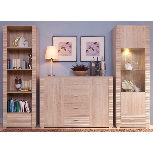 Komoda typ 9, dub sonoma, GRAND