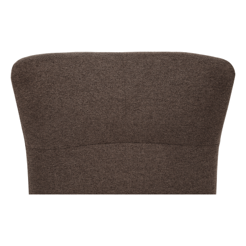 Kreslo ušiak, hnedá/buk, SAMY