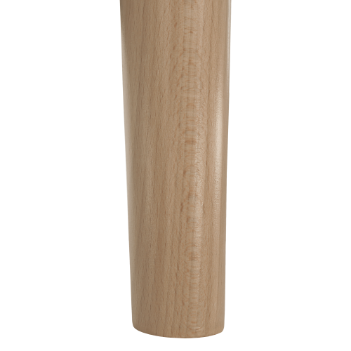 Kreslo ušiak, hnedá/buk, SAMY