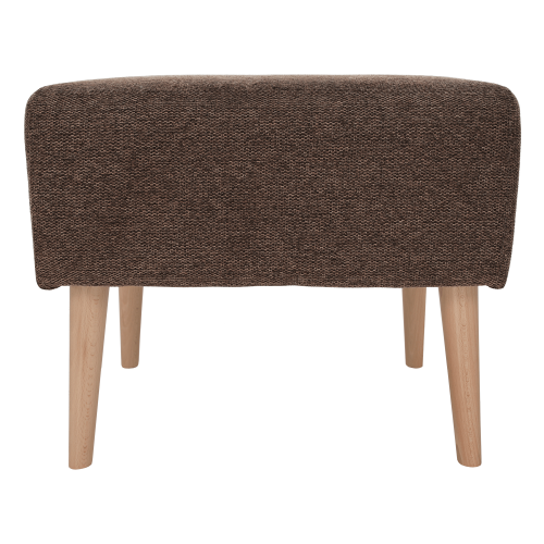 Taburet, hnedá/buk, SAMY