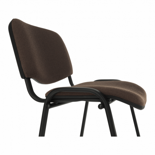 Kancelárska stolička, hnedá, ISO NEW