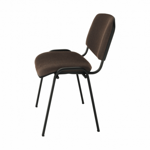 Kancelárska stolička, hnedá, ISO NEW