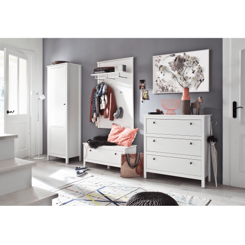 Komoda 3S, biela, OLJE