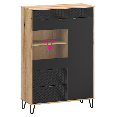 LED osvetlenie, 2-bodové, biela, OLJE, TIFFY, HELIO, ESENA, BENOL, VELIS