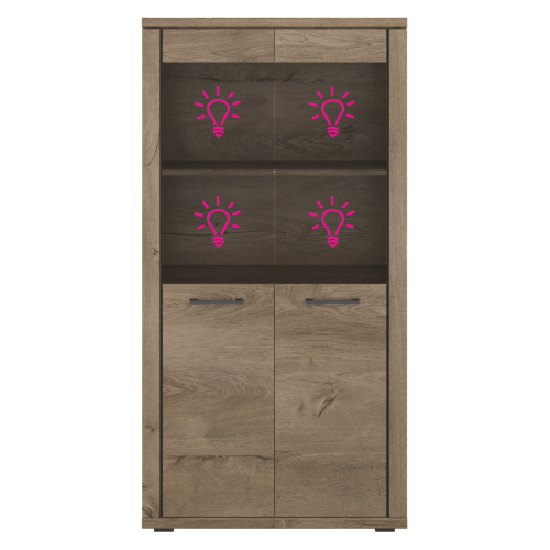 LED osvetlenie, 4-bodové, biela, OLJE, BORAS, CONRAD, BENOL, AMONI, IRINA, KLIO, VELIS