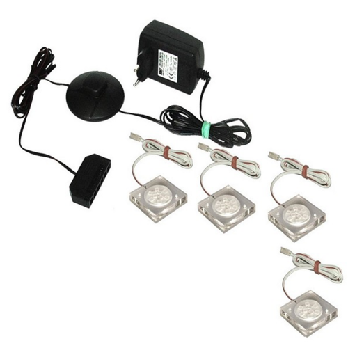 LED osvetlenie, 4-bodové, biela, OLJE, BORAS, CONRAD, BENOL, AMONI, IRINA, KLIO, VELIS