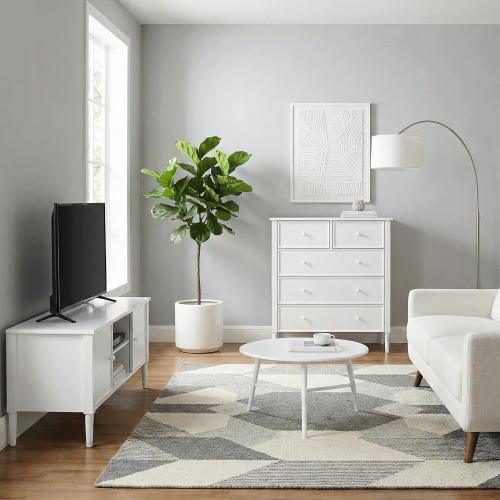 Komoda, biela, TEANA