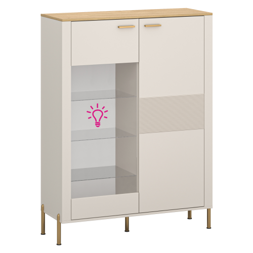 LED osvetlenie, 3-klipové, biela, SANTANA, SAFARI, RUNOL