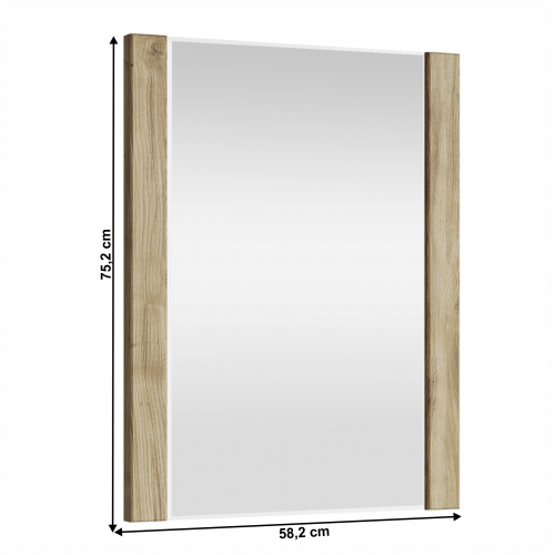 Zrkadlo 60, dub navarra, DORSI