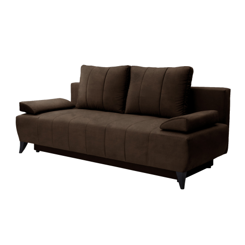 Rozkladacia pohovka, hnedá, BERO