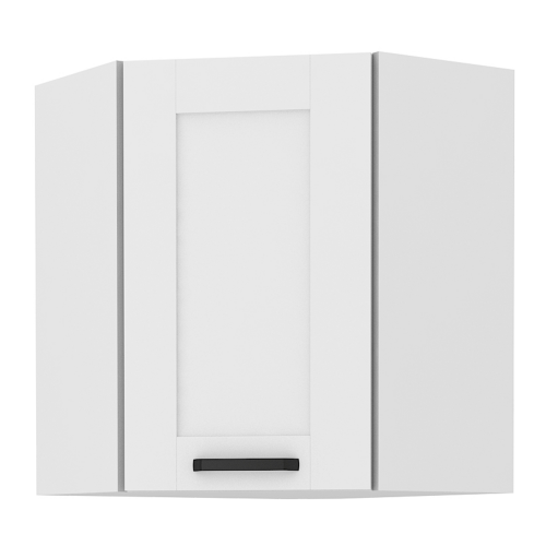 Horná rohová skrinka, biela, LULA 58x58 GN-72 1F
