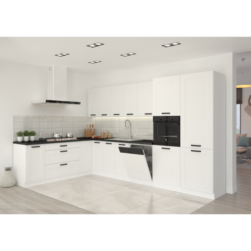 Dvierka na umývačku riadu, biela/biela, LULA ZM 713x596