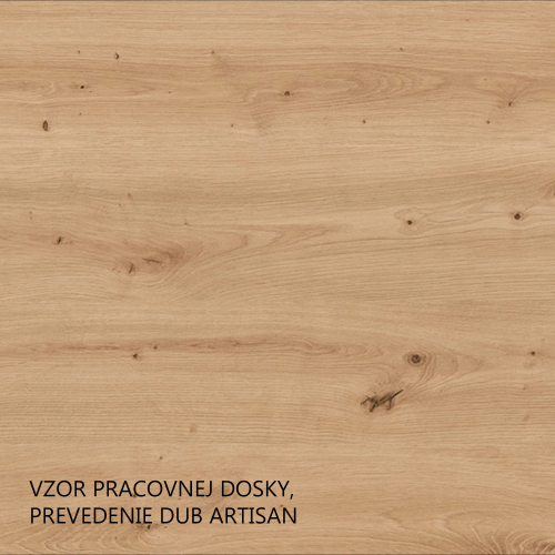 Dvierka na umývačku riadu, biela/dub artisan, LULA ZM 570x446