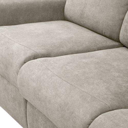 Sedacia zostava 3+2+1, látka sivohnedá Taupe, FASAN