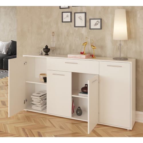 Komoda, biela, LUNIA