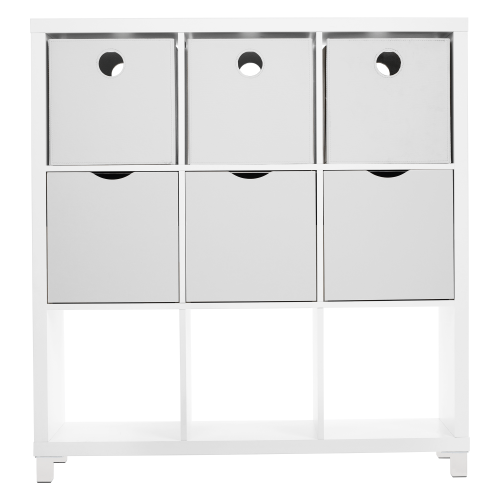 Regál, biela, TOFI 5 NEW