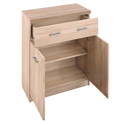 Komoda 2D1S/60, dub sonoma, TOPTY TYP 42