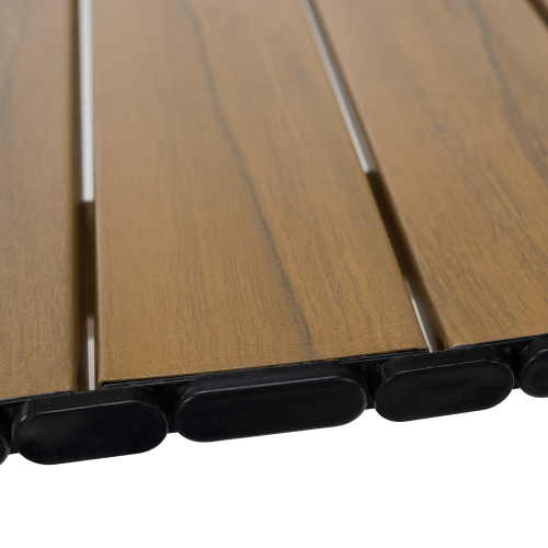 Kempingový stôl, hnedá, ARTUR