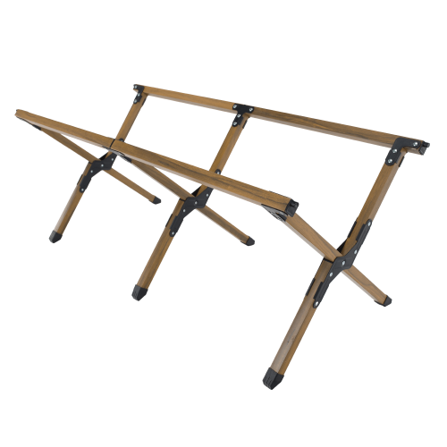 Kempingový stôl, hnedá, ARTUR