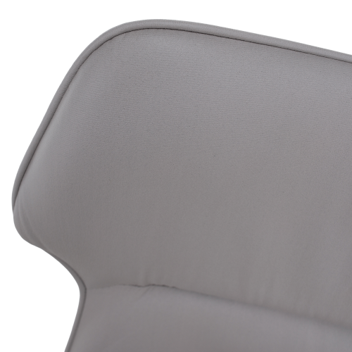 Jedálenská stolička, svetlosivá/tmavosivá/čierna, TABITA