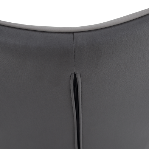 Jedálenská stolička, svetlosivá/tmavosivá/čierna, TABITA