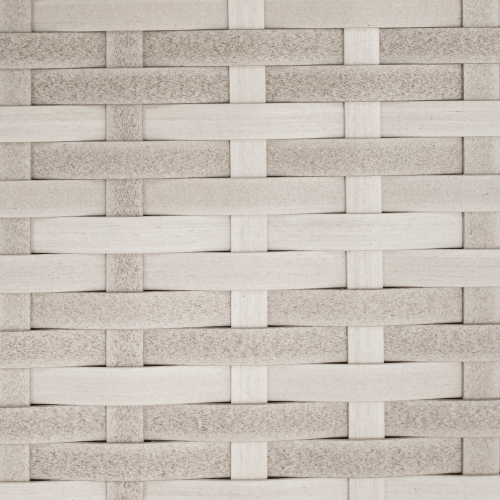 Záhradný ratanový set, svetlosivá, LALEN