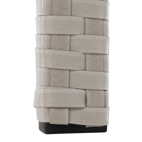 Záhradný ratanový set, svetlosivá, LALEN