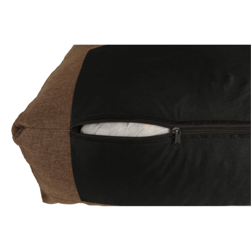 Rozkladacia pohovka, čokoládová/svetlohnedá, BOLIVIA