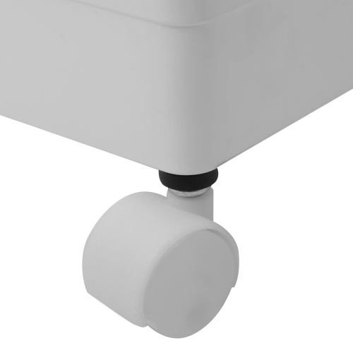 Pojazdný regál, biela, ALIOL TYP 1