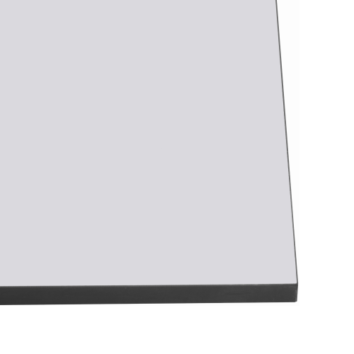 Jedálenský stôl, biela/čierna, 70x70x75 cm, NALAK TYP 1