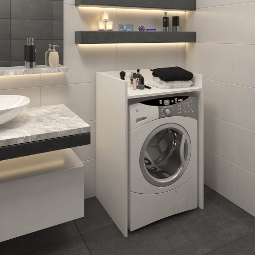 Skrinka na práčku, biela, VOJTO