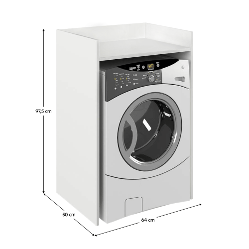 Skrinka na práčku, biela, VOJTO