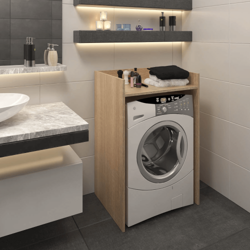 Skrinka na práčku, dub sonoma, VOJTO