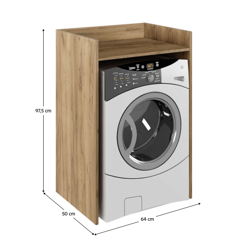 Skrinka na práčku, dub artisan, VOJTO