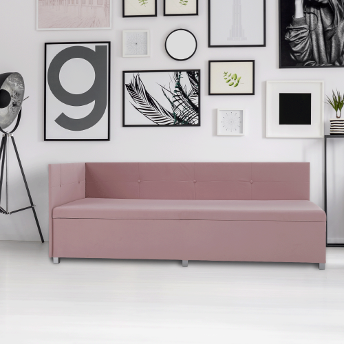 Váľanda s úložným priestorom, ružová, AURIA UNI