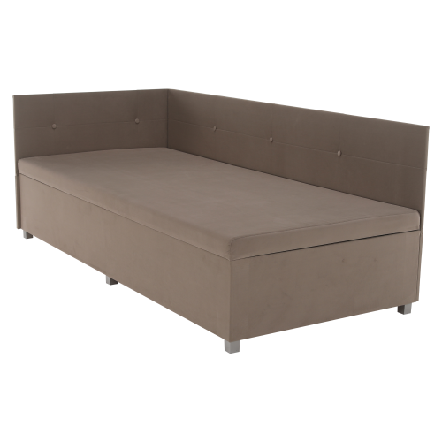 Váľanda s úložným priestorom, béžovosivá, AURIA UNI