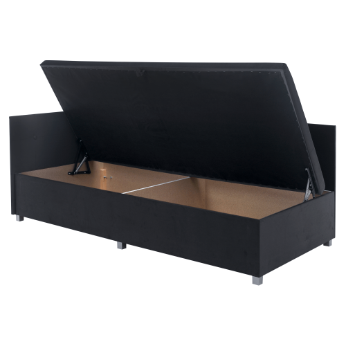 Váľanda s úložným priestorom, sivá, AURIA UNI