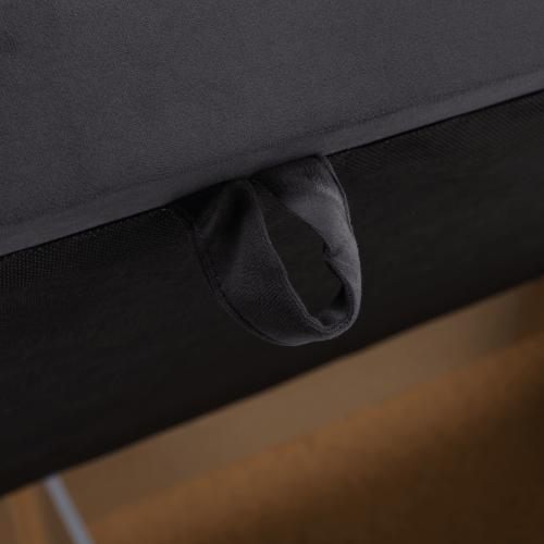 Váľanda s úložným priestorom, sivá, AURIA UNI