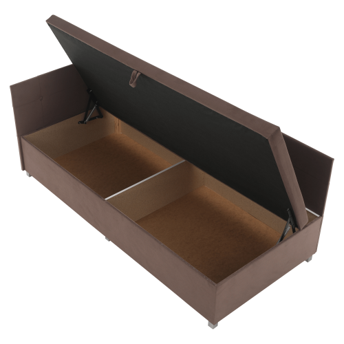 Váľanda s úložným priestorom, hnedá Taupe, AURIA UNI