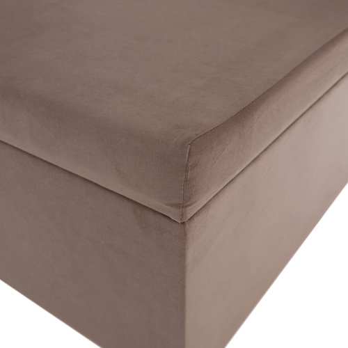 Váľanda s úložným priestorom, hnedá Taupe, AURIA UNI