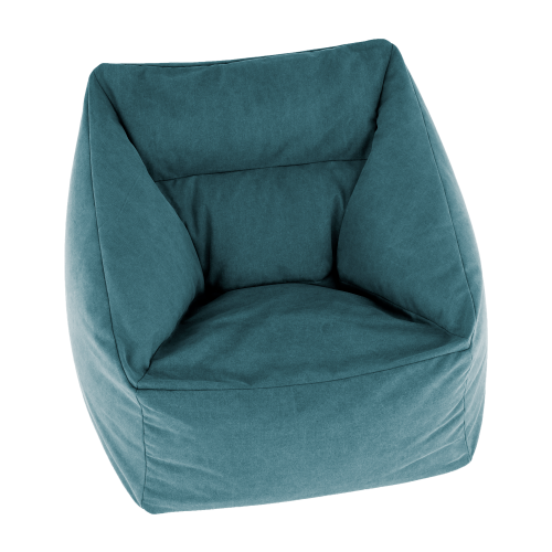 Sedací vak, zelená látka, URASON