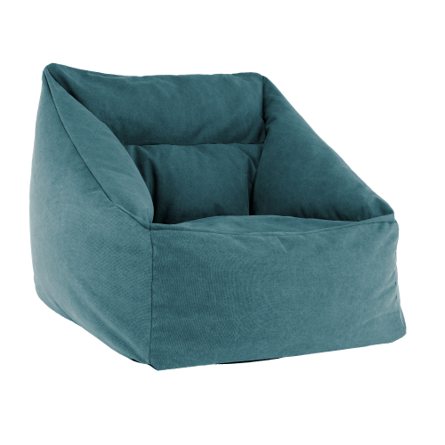 Sedací vak, zelená látka, URASON