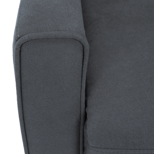 Relaxačné otočné kreslo, sivá, MEKENZI