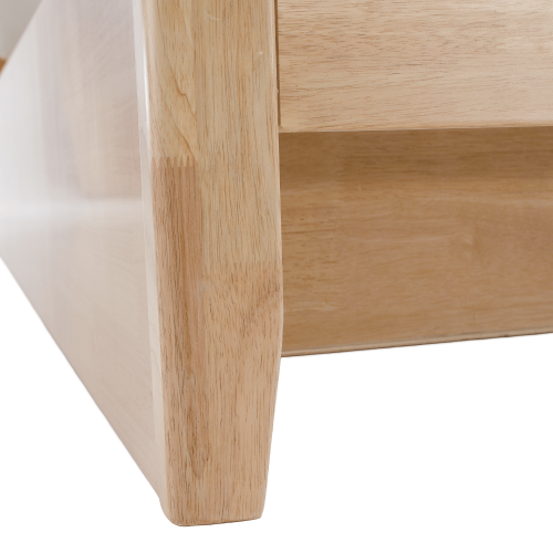 Manželská posteľ, 180x200, masívne drevo, prírodná, FLORENCIA