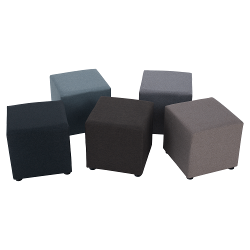 Taburet, látka Twist, sivobéžová Taupe, REGOR Taburet, látka Twist, sivobéžová Taupe, REGOR