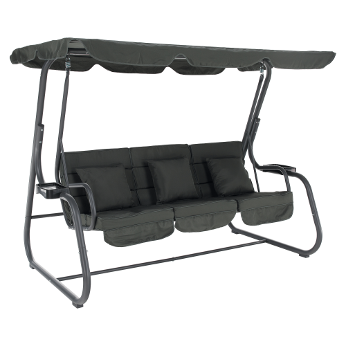 Záhradná hojdačka, tmavosivá, MIJA