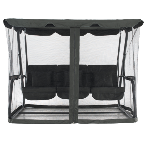 Záhradná hojdačka, tmavosivá, MIJA