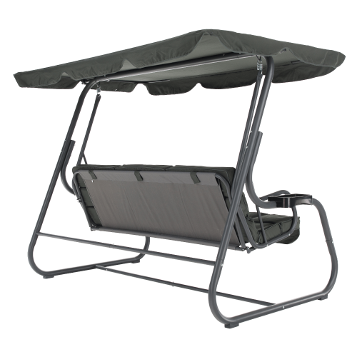 Záhradná hojdačka, tmavosivá, MIJA